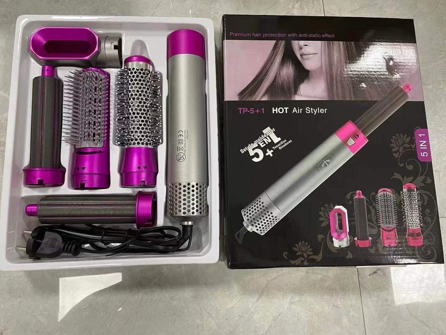 The Viral 5-in-1 Hair Dryer Brush for Women | Dry, Straighten, Curl & Add Volume in Minutes