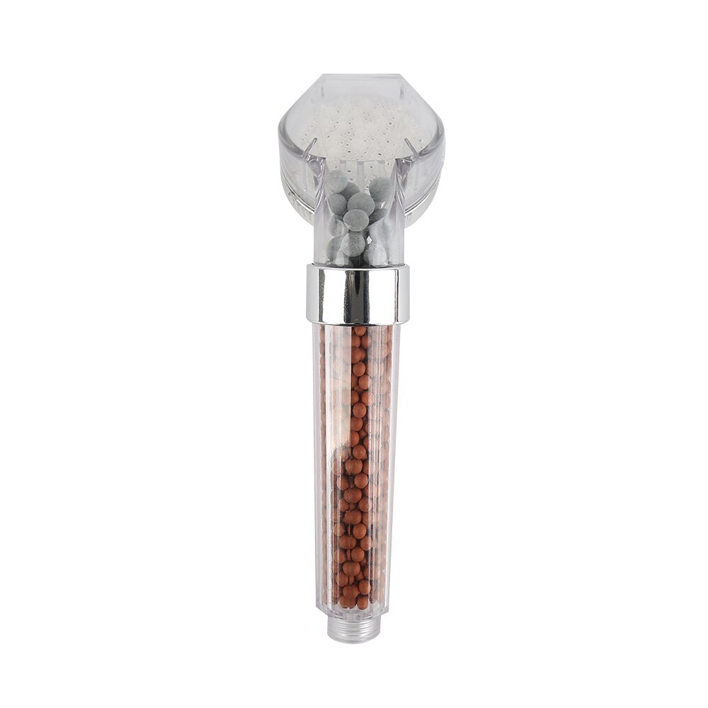 Bathroom Negative Ion SPA Shower Head Health Automatic Filter Nozzle Pressure Spray Water Saving Faucet